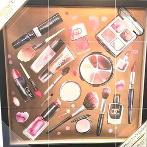 Instinct Style Designer Beauty Hand Embellished Framed Wall Decor